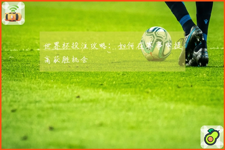 世界杯投注攻略：如何在赛事中提高获胜机会