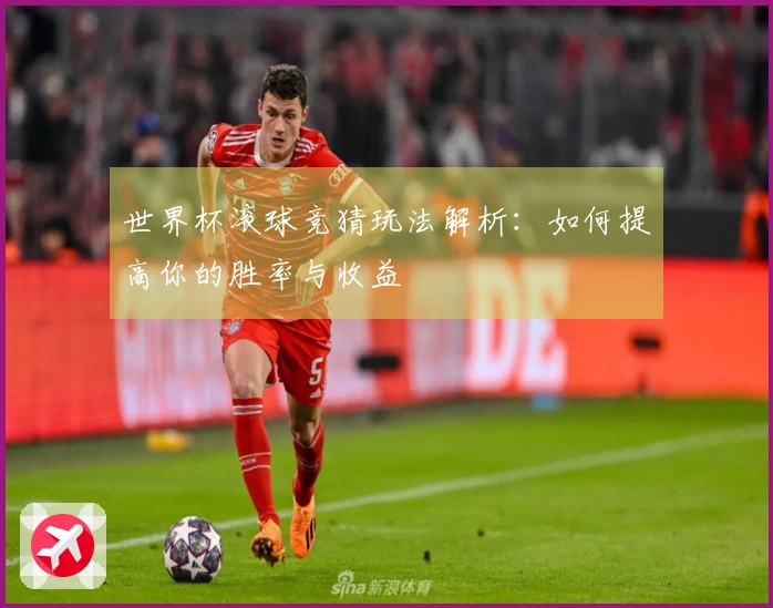 世界杯滚球竞猜玩法解析：如何提高你的胜率与收益